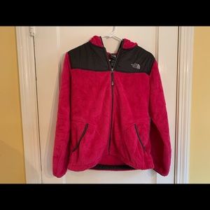 Hot Pink fleece North Face